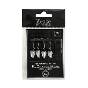 Джиг-головка Zeake F-Change Head 3.0г №6 (4шт)