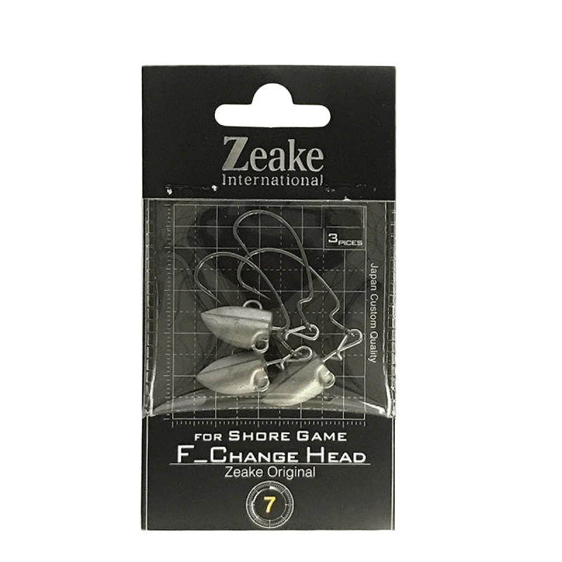 Джиг-головка Zeake F-Change Head 7.0г №3 (3шт)