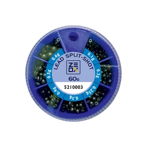 Набір грузил ZEOX Lead Split-Shot 60г