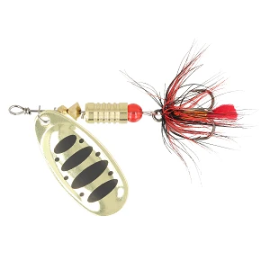 Блесна ZEOX Dominator №3 6г 009 Gold/Black Dot