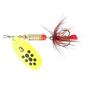 Блесна ZEOX Dominator №3 6г 012 Fluo/Black Dot