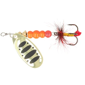 Блесна ZEOX Dominator №4 9г 009 Gold/Black Dot