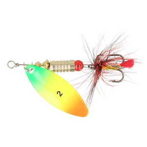 Блесна ZEOX Reactive Long №2 6г 014 Fluo Tiger