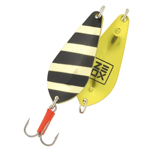 Блесна ZEOX Atom Twin 20г 023 Zebra Gold/Gold