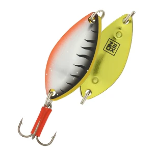 Блешня ZEOX Perch Twin 20г 022 Natural Tiger/Gold