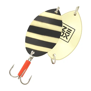 Блешня ZEOX FishScale 15г 023 Zebra Gold