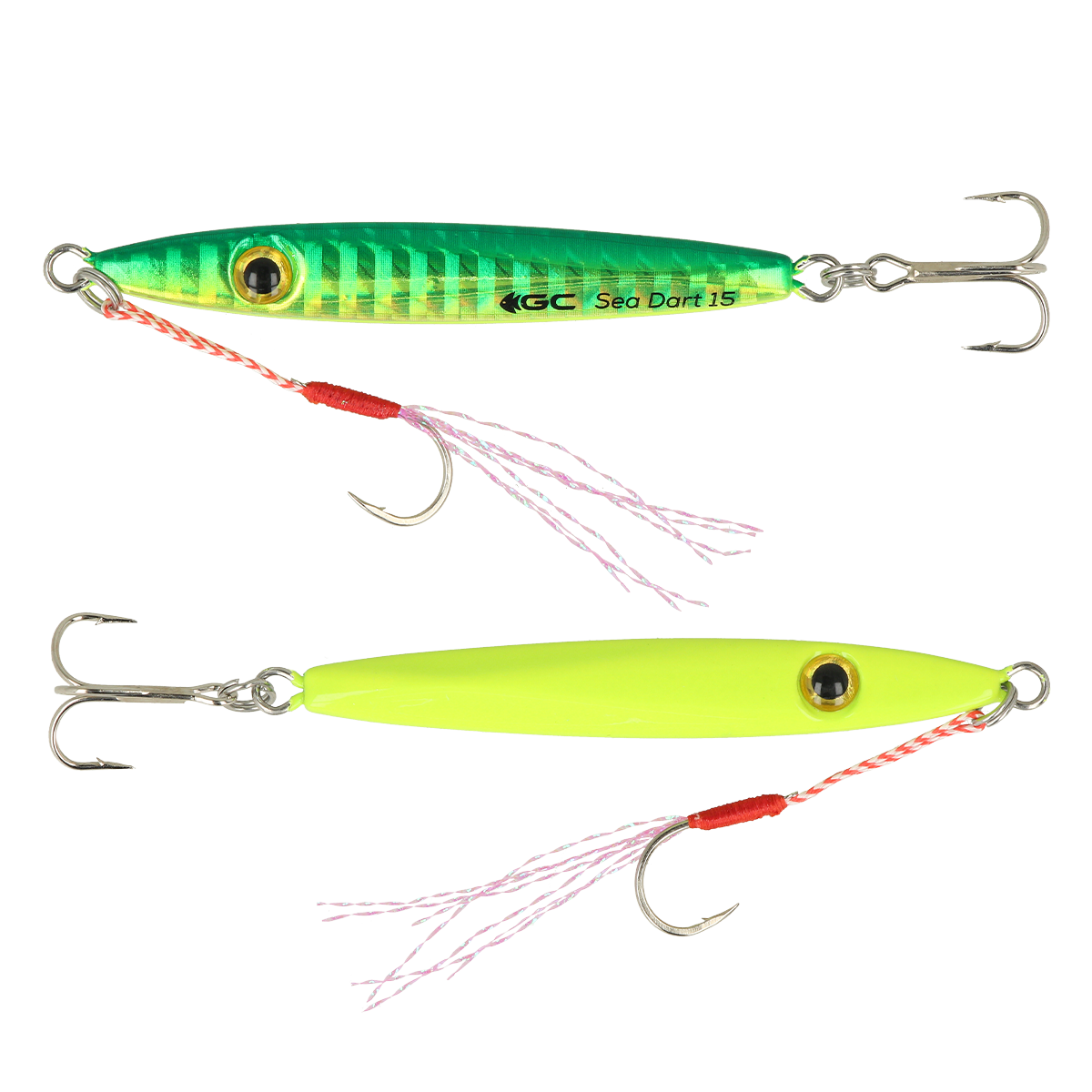 Golden Catch Metal Jig Sea Dart 15g 212 Glow