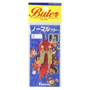 Блесна Fujiwara Normal Buler 3г Gold (2шт)