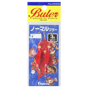 Блесна Fujiwara Normal Buler 3г Red (2шт)