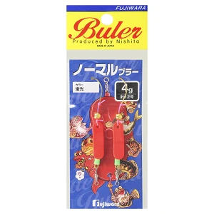 Блесна Fujiwara Normal Buler 4г Fluorescent Red (2шт)