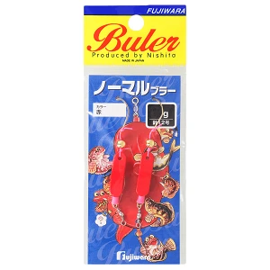 Блесна Fujiwara Normal Buler 4г Red (2шт)