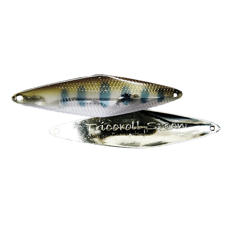 Блешня Jackall Timon Tricoroll Spoon 19г Silver Yamame