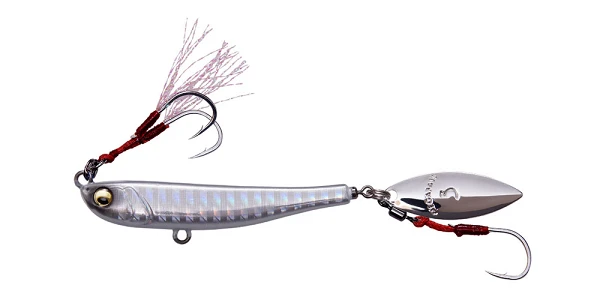 Пількер Megabass Makippa 20г UV Silver