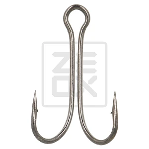 Гачок подвійний ZEOX Basic Double Hook 320BN №01 (50шт)