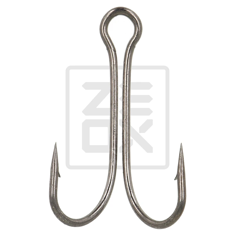 Гачок подвійний ZEOX Basic Double Hook 320BN №01 (50шт)