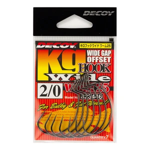 Гачок Decoy KG Wide Worm 25 №2/0