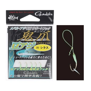 Асист Gamakatsu Support Horse Mackerel Special S (5шт) 02 Shirasu