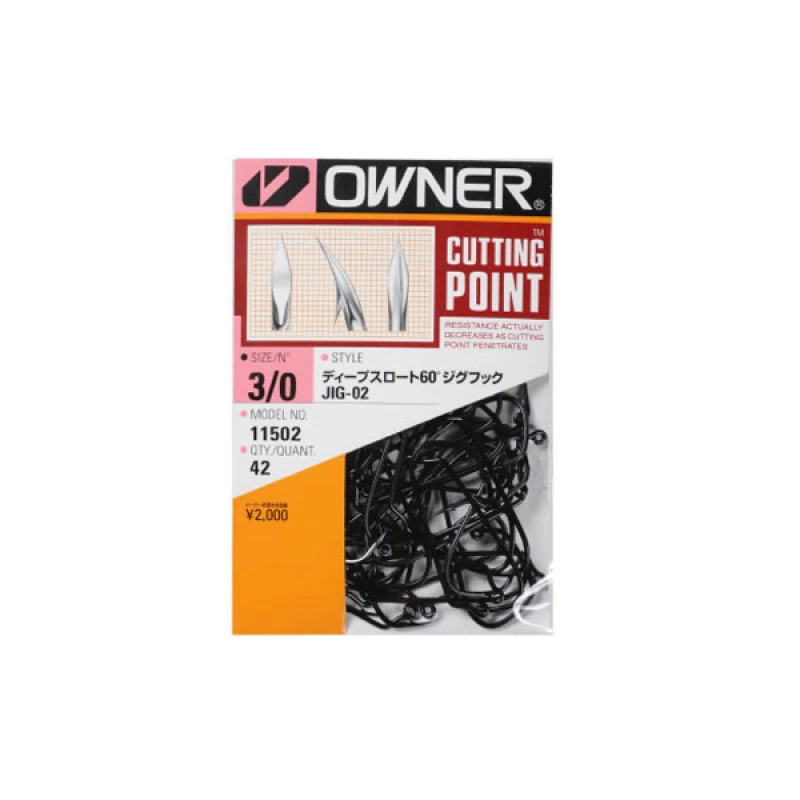 Гачок Owner Deep Throat Jig-02 №4/0 (36шт) - Фото №1
