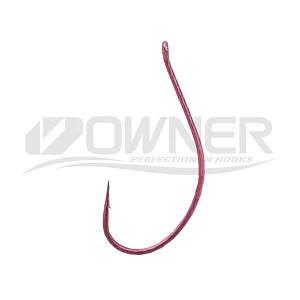 Гачок Owner Down Shot Hook SP B-74 №4 Red(12шт)