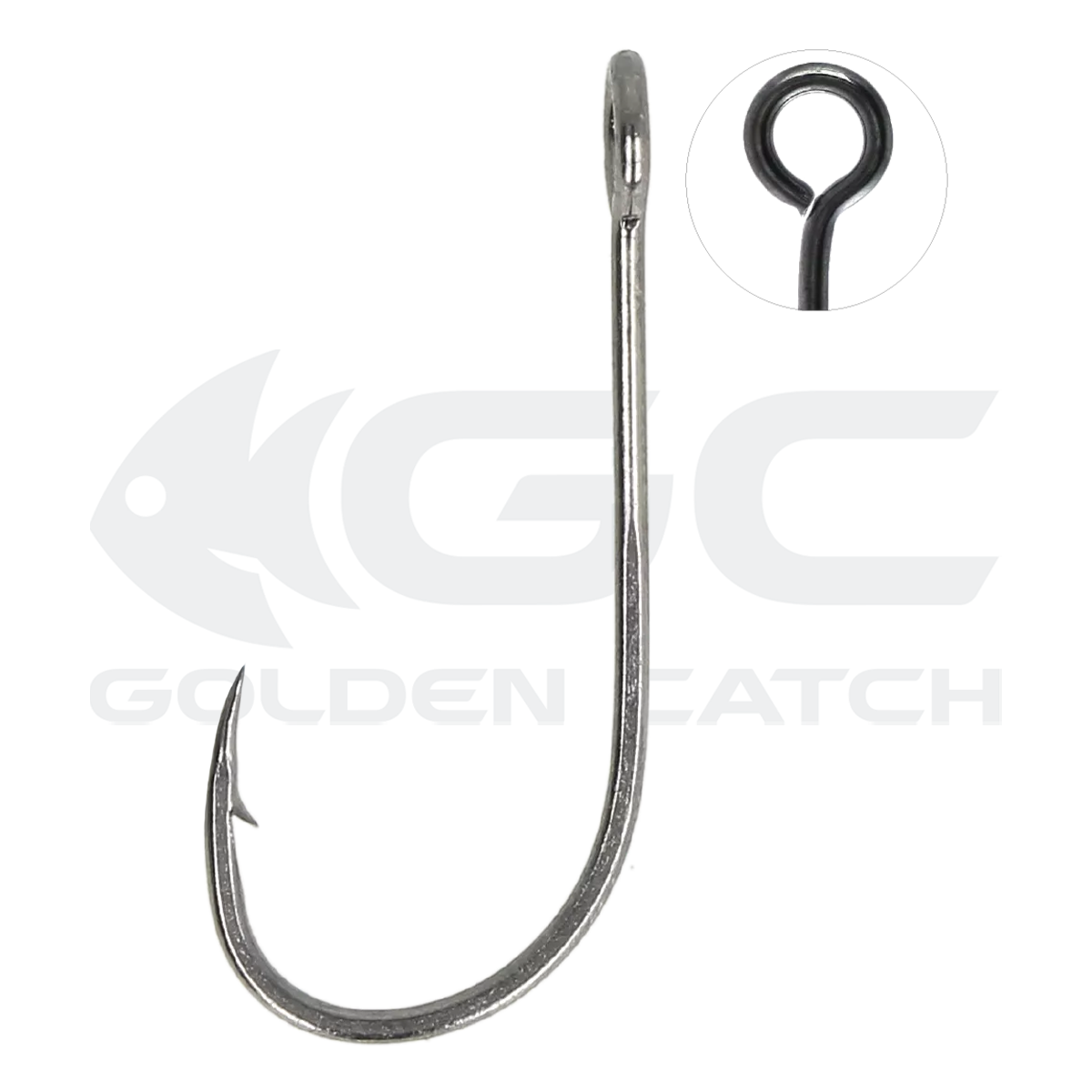 Golden Catch Hook Single Jig 1259BN №6(10pcs)