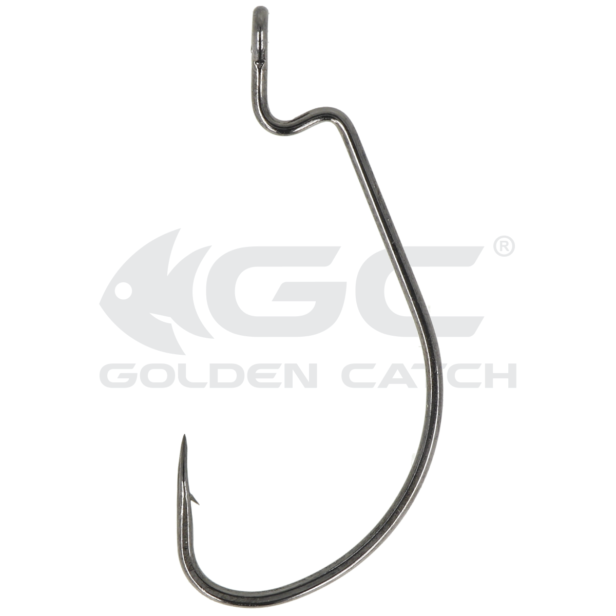 Golden Catch Offset Hook Okappari 4091BN №1/0(5pcs)