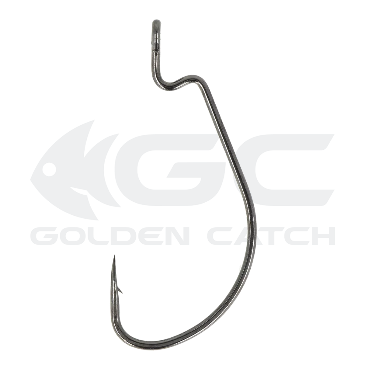 Golden Catch Offset Hook Okappari 4091BN №1(5pcs)