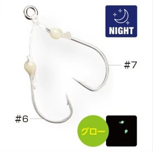 Асист Shimano Soare Mosquito Kegami Night №6(3шт)