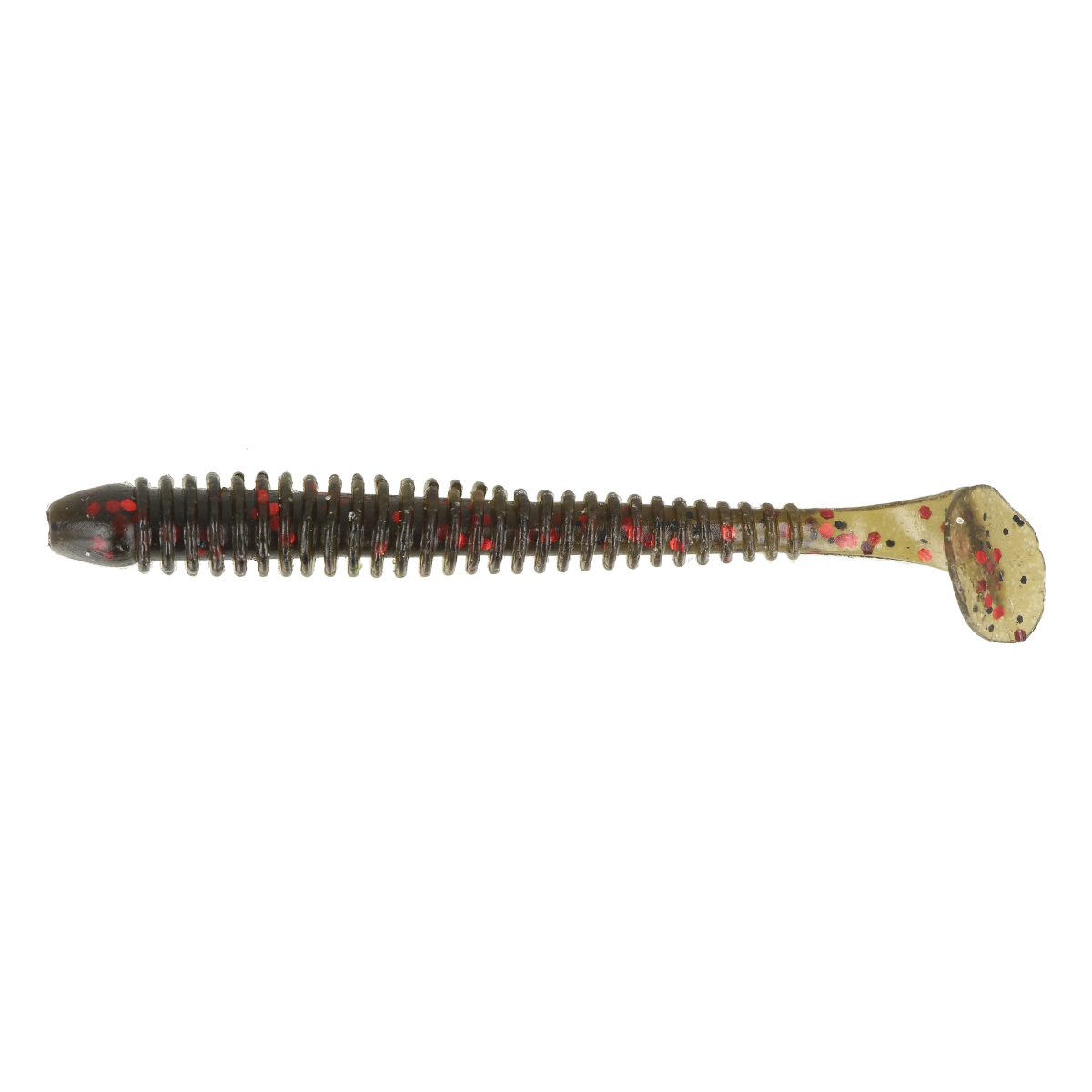 ZEOX Silicone Baits Trigger Shad Tail 3.4"(6pcs)001 BRF