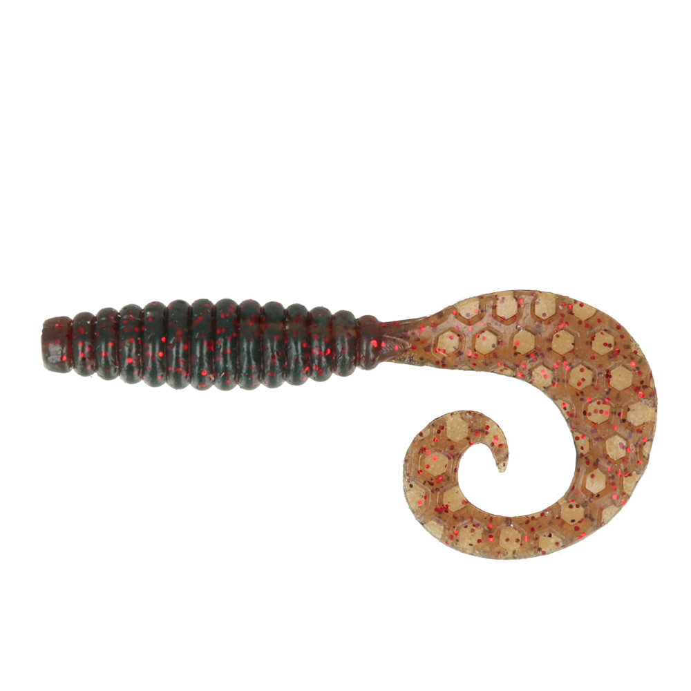 ZEOX Silicone Baits Comma Grub 2.4"(10pcs)003 MRF