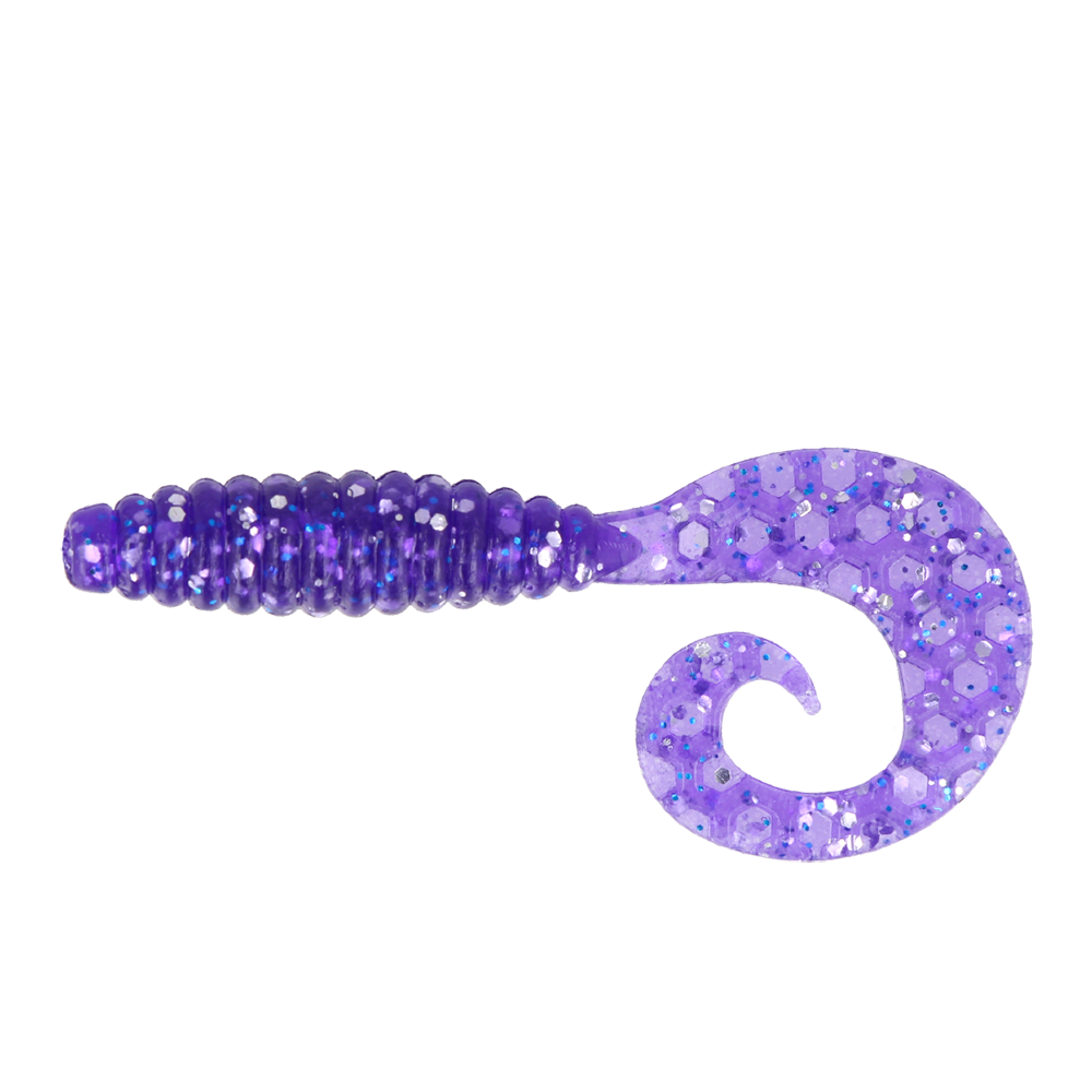 ZEOX Silicone Baits Comma Grub 2.4"(10pcs)004 VSF