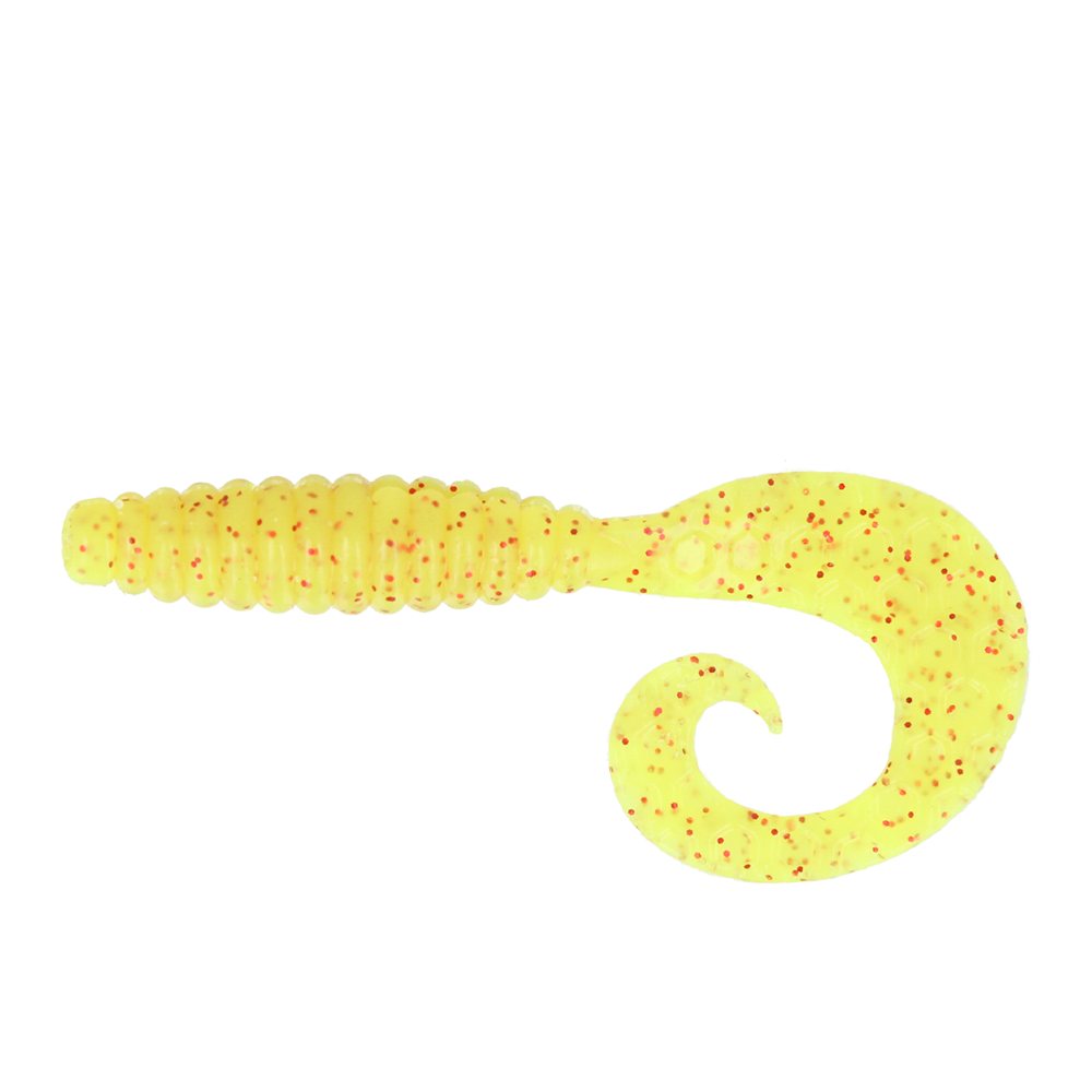 ZEOX Silicone Baits Comma Grub 2.4"(10pcs)006 CRF