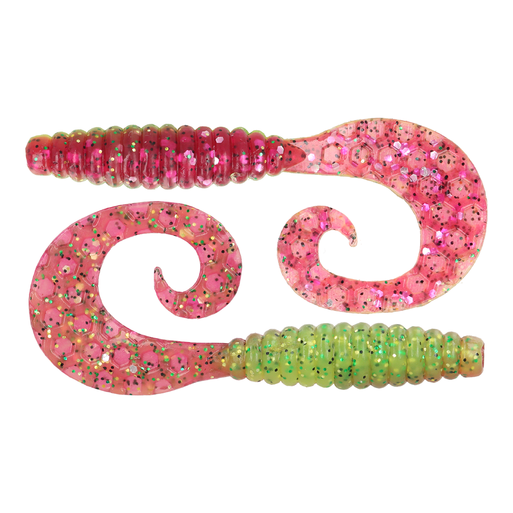 ZEOX Silicone Baits Comma Grub 2.4"(10pcs)203 UVAG