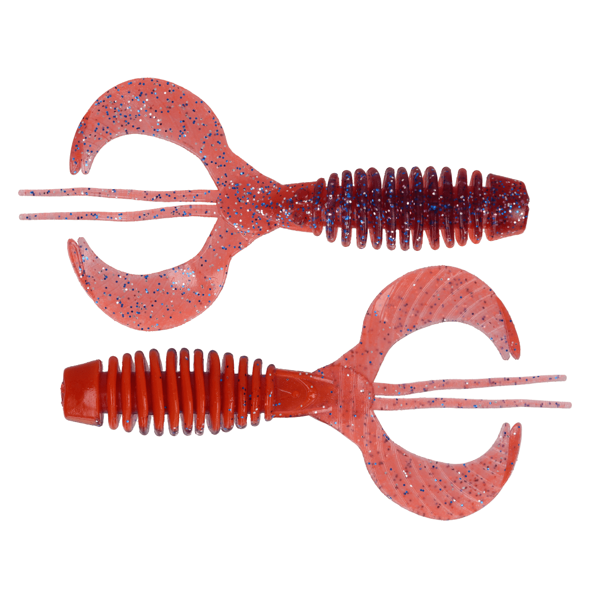 ZEOX Silicone Baits Trigger Craw 3.2"(6pcs)213 VRBSF