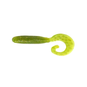 Силикон Reins Fat G-Tail Grub 2" 035 green sparkle
