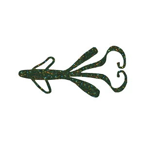 Силикон Reins Tiny Hog 2" 009 green pumpkin all stars