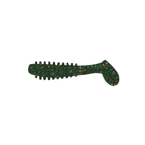 Силикон Reins Bubbring Shad 2" 009 greenpumpkin all stars