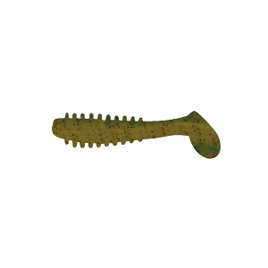 Силикон Reins Bubbring Shad 2" B09 smoke mustard