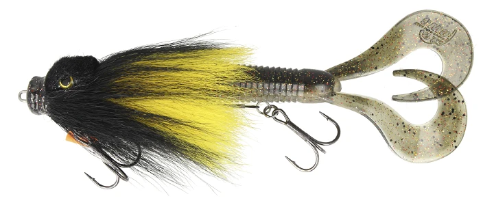 Бактейл CWC Miuras Mouse Big 23см 95г 009 Yellow Fever