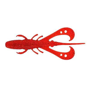 Силикон Dress Mosquito Craw 4" (6шт) Clear Red Gold