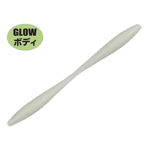 Силикон Gan Craft Aji Bakusui 1.8" (8шт) 01 Glow Shirasu