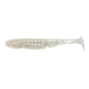 Силикон Bait Breath BYS T.T Shad 4" (6шт) 123 Clear White/Silver