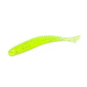 Силикон Bait Breath Fish Tail 2" (10шт) S830 Yellow Chart/Silver