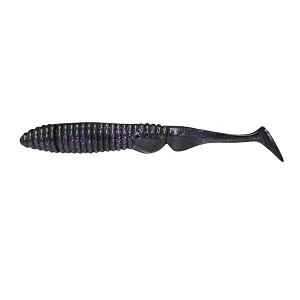 Силикон Jackall Ammonite Shad 3" (8шт) Maruhata Sexy Black