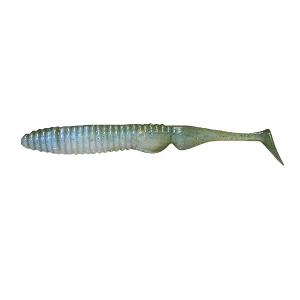 Силикон Jackall Ammonite Shad 3" (8шт) Melon Blue/Clear Pearl