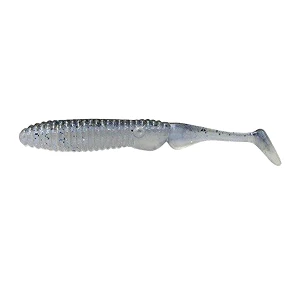 Силикон Jackall Ammonite Shad 4.5" (6шт) Maruhata Clear Hasuko