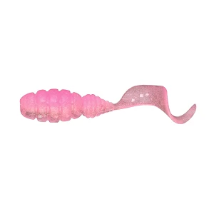 Силикон Jackall Good Meal Grub 1.5" (8шт) Good Meal Pink