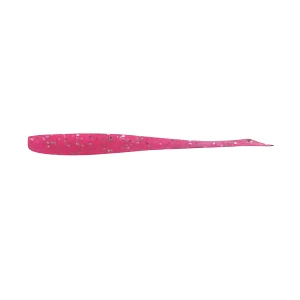 Силикон Jackall Kibikibina-Go 2" (10шт) Glow Pink Silver Flake