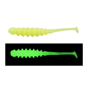 Силикон Jackall Tide Beat 2" (8шт) Glow Chart