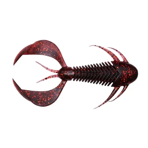 Силикон Megabass Rock Hog 2.5" (7шт) Blackbuck Clear Red