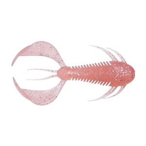 Силикон Megabass Rock Hog 3" (6шт) Clear Pink Holo